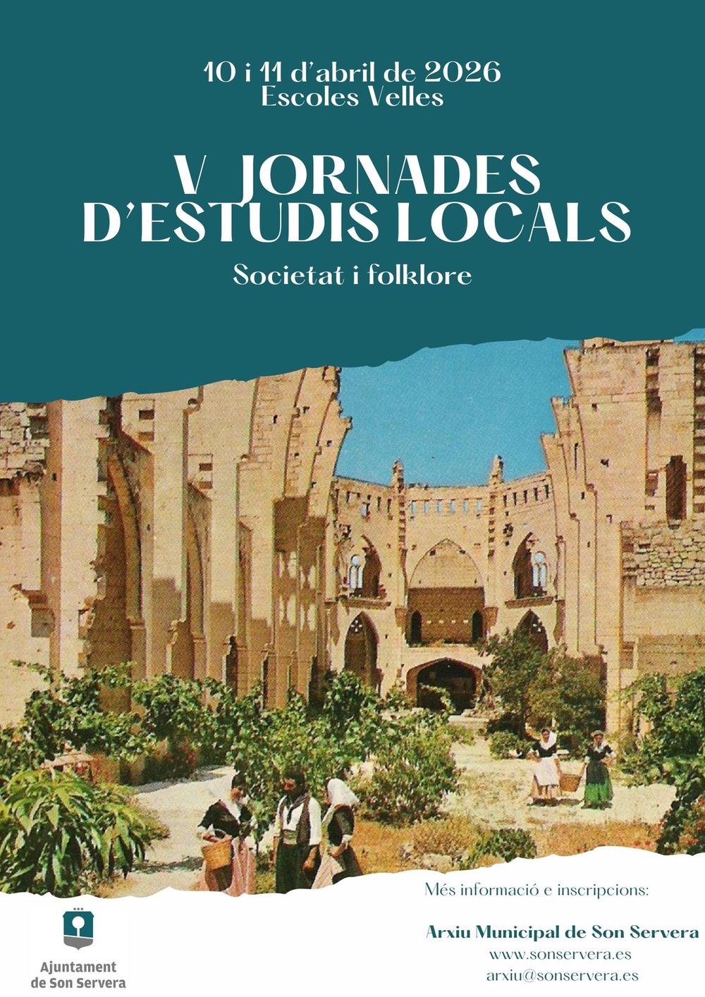 V Jornades d'Estudis Locals