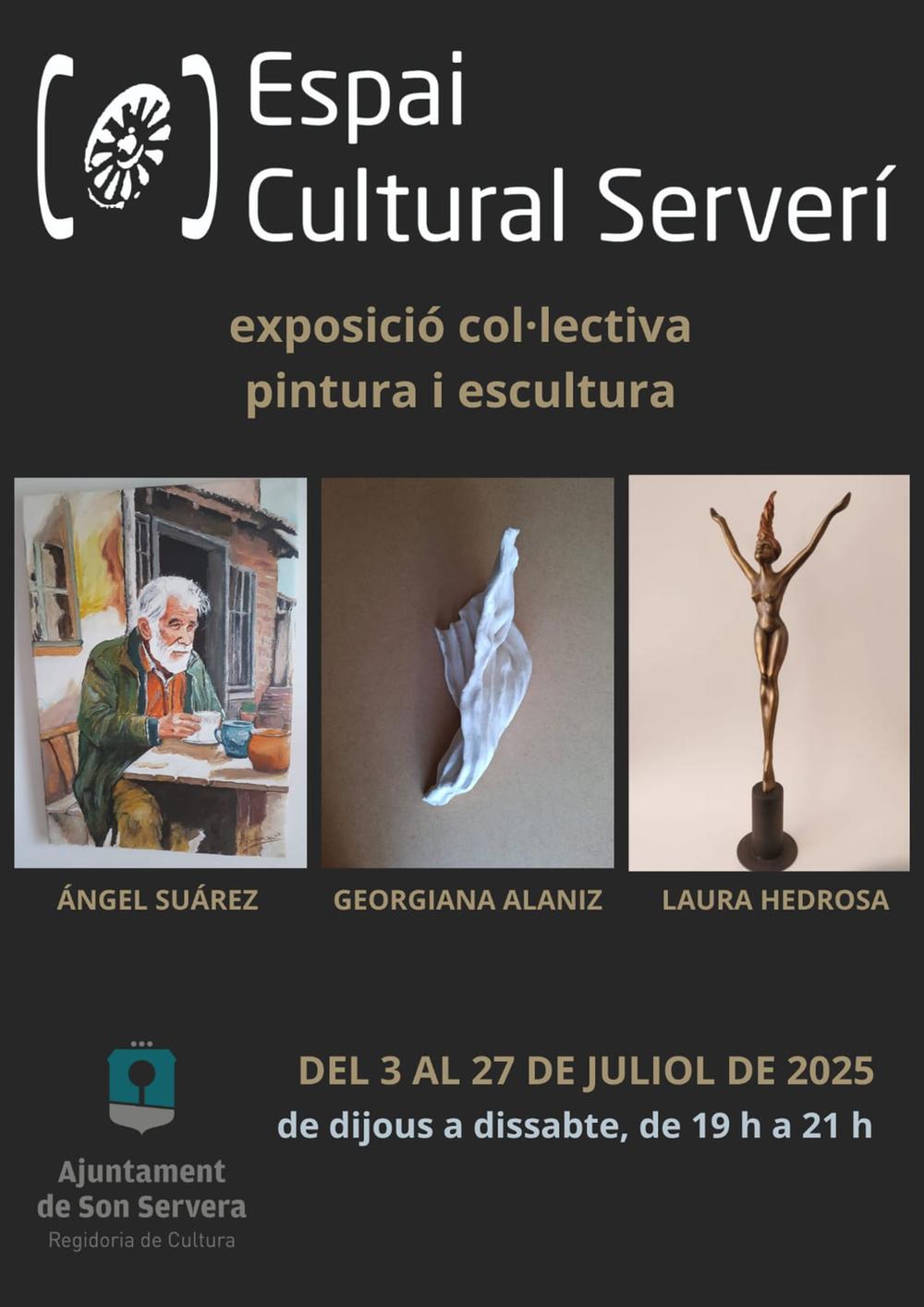 Exposici collectiva pintura i escultura