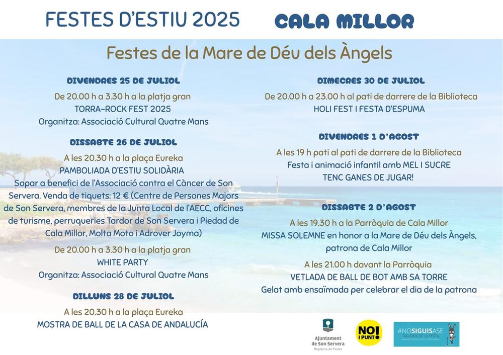 Festes d'estiu de Cala Millor 2025