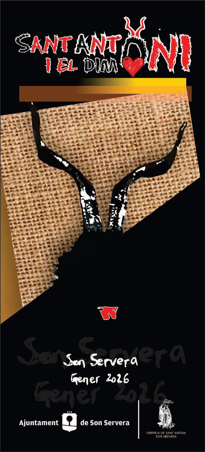 Cartel Fiestas de Sant Antoni 2026