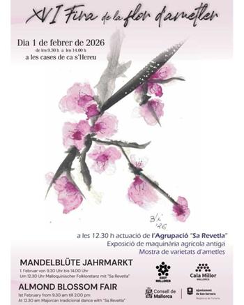 XV Fira de la flor d'ametler 2026