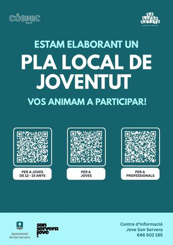 Estam elaborant un Pla Local de Joventut