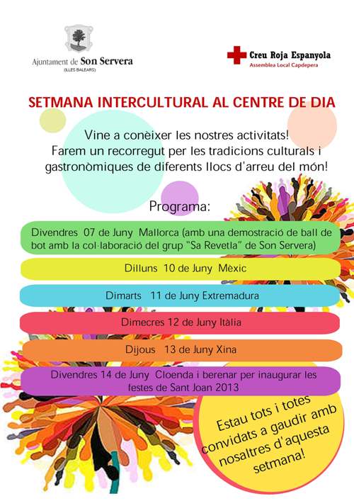 Semana Intercultural en el Centro de Da de Son Servera