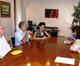 Visita conjunta de la alcaldesa de Son Servera y el Patronato de la Fundacin 'Miquel Servera Blanes' a la consejera de Servicios Sociales y Cooperacin del Gobierno Balear