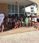 Los alumnos de 5 y 6 de Primaria viven su primer 'Bateig de Mar'