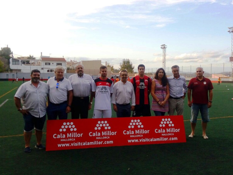 La marca 'Cala Millor' patrocina el C.D. Serverense en su nueva etapa a Tercera Divisin