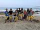 Voluntarios ambientales del CEIP Na Peal limpian el litoral de Cala Millor